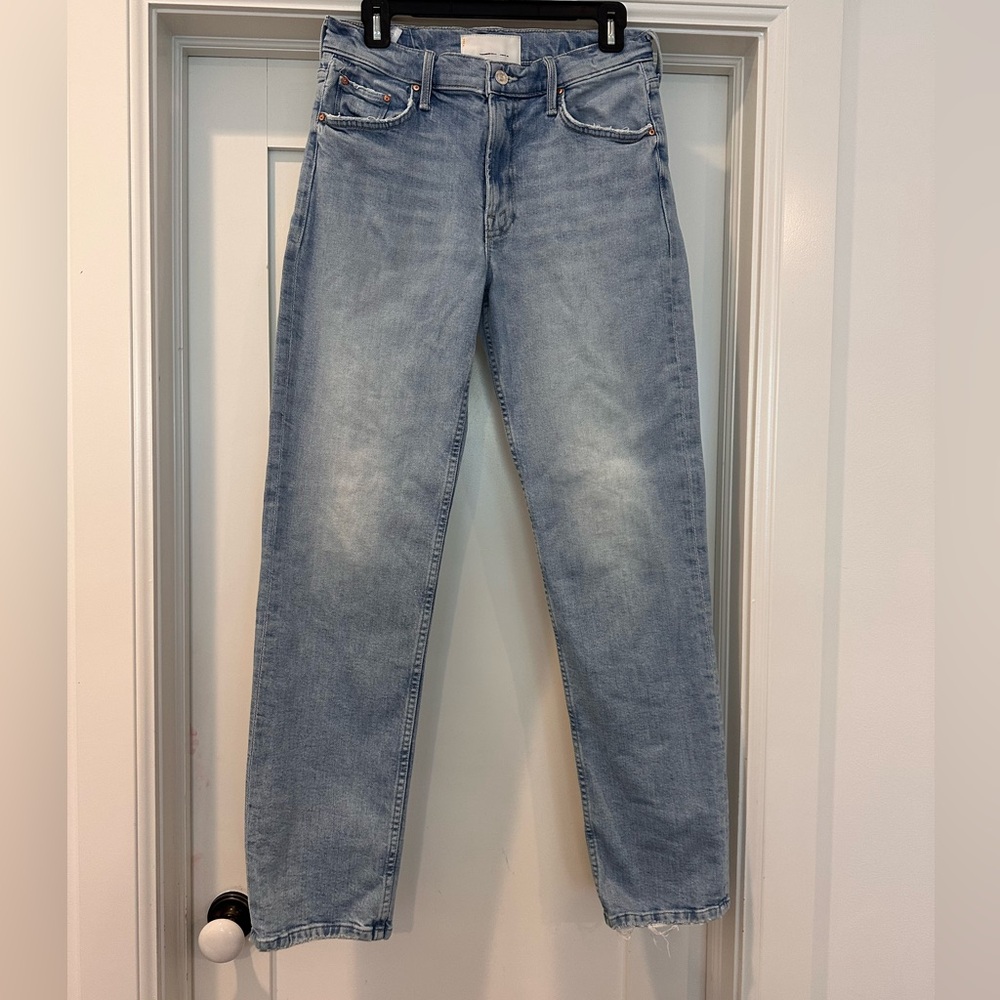 Mother Straight Leg Jeans—Smarty Pants